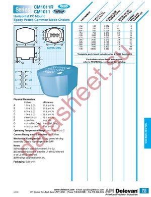 CM1011-335 datasheet  